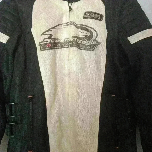 Harley Davidson Screamin Eagle Motorcycle Jacket Size XL - Picture 16 of 16